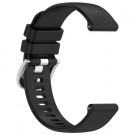 Silikon Sportsreim For Garmin vivoactive 5 / Active 5 20mm svart thumbnail