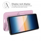 Lommebok deksel for Sony Xperia 10 III lys rosa thumbnail