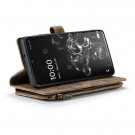 CaseMe multifunksjonell Lommebok deksel Samsung Galaxy S20 Ultra brun thumbnail
