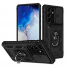 Tech-Flex TPU + PC Deksel med Ring Grep Samsung Galaxy S21 Ultra 5G svart thumbnail