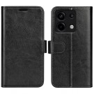 Lommebok deksel Premium for Xiaomi Redmi Note 13 Pro 5G svart thumbnail