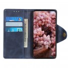 Lommebok deksel Retro for iPhone 12 / 12 Pro mørk blå thumbnail
