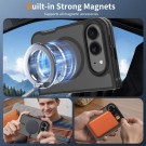Tech-Flex Deksel Skin Feel MagSafe til iPhone Duo svart thumbnail