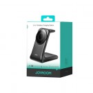 Joyroom 3-i-1 sammenleggbar ladestasjon - Svart thumbnail