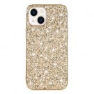 Fashion TPU Deksel Glitter Powder iPhone 14/13 - Gull thumbnail