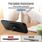 Hybrid TPU + PC Deksel med Ring Grep iPhone X/XS svart thumbnail