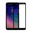 Herdet glass skjermbeskytter Galaxy A6 Plus (2018) svart kant thumbnail