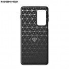 Tech-Flex TPU Deksel Carbon Motorola Edge 20 Pro svart thumbnail