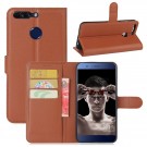 Lommebok deksel for Huawei Honor 8 Pro brun thumbnail