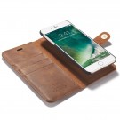 DG.Ming 2-i-1 Lommebok-deksel I Lær iPhone 7 Plus/8 Plus brun thumbnail