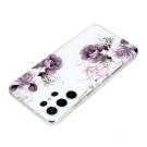 Fashion TPU Deksel for Samsung Galaxy S24 ultra 5G - blomster thumbnail