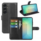 Lommebok deksel for Samsung Galaxy S25 5G svart thumbnail