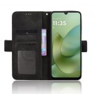 Lommebok deksel ekstra kortlomme Motorola Moto G06 Power svart thumbnail