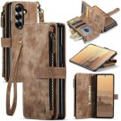 CaseMe multifunksjonell Lommebok deksel Samsung Galaxy Z Fold 8 Ultra 5G brun thumbnail