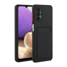 Tech-Flex TPU Deksel med med kortlomme Samsung Galaxy A32 5G svart thumbnail