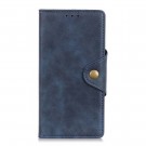 Lommebok deksel Retro for iPhone 12 Mini mørk blå thumbnail