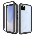 Starry Sky TPU + PC Deksel Google Pixel 4a 5G svart thumbnail