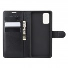 Lommebok deksel for Samsung Galaxy S20 svart thumbnail