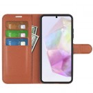 Lommebok deksel for Samsung Galaxy A36 5G brun thumbnail