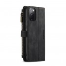 CaseMe multifunksjonell Lommebok deksel Samsung Galaxy S20 FE svart thumbnail