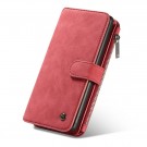 CaseMe 2-i-1 Lommebok deksel Samsung Galaxy Note 10+ Plus rød thumbnail