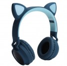 Bluetooth Cat Ear Barn Hodetelefoner - Grønn thumbnail