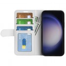 Lommebok deksel Premium for Samsung Galaxy S24 Ultra 5G hvit thumbnail