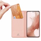 Dux Ducis Skin Pro Series Flip deksel Samsung Galaxy S23 5G Roségull thumbnail