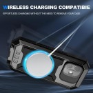 R-JUST Hybrid-deksel med 360° beskyttelse iPhone 17 - Svart thumbnail