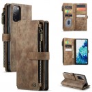 CaseMe multifunksjonell Lommebok deksel Samsung Galaxy S20 FE brun thumbnail
