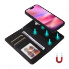 BETOPNICE 2-i-1 Lommebok deksel iPhone 16 svart thumbnail