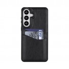 Tech-Flex Deksel med plass til kort Samsung Galaxy S25+ plus 5G svart thumbnail