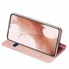 Dux Ducis Skin Pro Series Flip deksel Galaxy S23 5G Roségull thumbnail