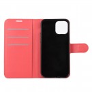 Lommebok deksel for iPhone 12 / 12 Pro rød thumbnail