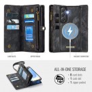 CaseMe 2-i-1 Lommebok deksel Samsung Galaxy S26+ plus 5G svart thumbnail