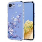 Fashion TPU Deksel for iPhone 16e - blomster thumbnail