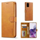LC.IMEEKE Lommebok deksel for Samsung Galaxy S20+ plus cognac thumbnail