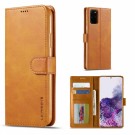 LC.IMEEKE Lommebok deksel for Samsung Galaxy S20+ plus 5G cognac thumbnail