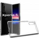 Tech-Flex TPU Deksel for Xperia 5 Gjennomsiktig thumbnail