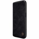 Nillkin Qin Pro flip deksel Camshield for iPhone 15 Pro svart thumbnail