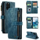 CaseMe multifunksjonell Lommebok deksel Samsung Galaxy S20+ plus blå thumbnail
