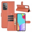 Lommebok deksel for Samsung Galaxy A52 4G/5G/Galaxy A52s brun thumbnail