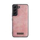 CaseMe 2-i-1 Lommebok deksel Samsung Galaxy S21 FE 5G rosa thumbnail