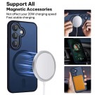 XDcase Frosted TPU Deksel Samsung Galaxy S26 5G MagSafe - Blå thumbnail