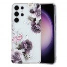 Fashion TPU Deksel for Samsung Galaxy S24 ultra 5G - blomster thumbnail