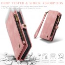 CaseMe 2-i-1 Lommebok deksel iPhone 16 Pro Max rosa thumbnail