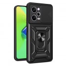 Tech-Flex TPU + PC Deksel med Ring Grep Xiaomi Redmi Note 12 Pro 5G svart thumbnail