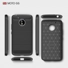 Tech-Flex TPU Deksel Carbon for Moto G5 svart thumbnail