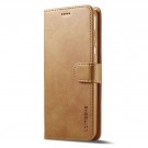 LC.IMEEKE Lommebok deksel for Samsung Galaxy S23+ plus 5G cognac thumbnail