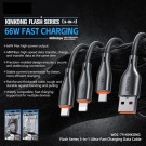 WEKOME 3 i 1 Multi Kabel Lightning / Micro USB / Type-C  thumbnail